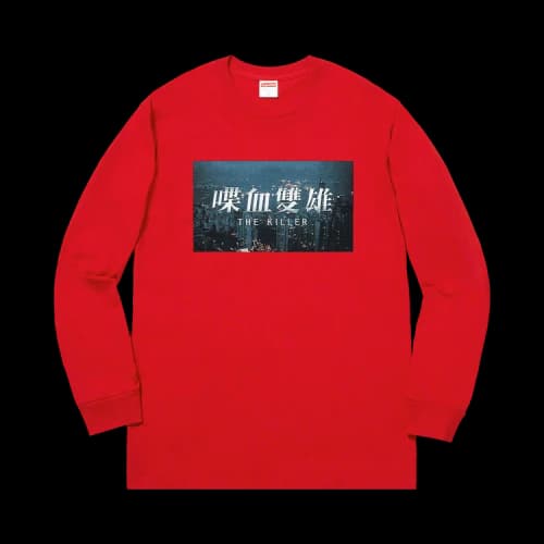 Supreme The Killer Long-Sleeve Tee 'Red'