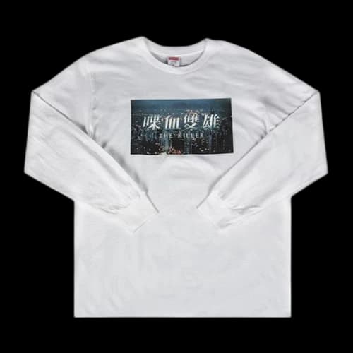 Supreme The Killer Long-Sleeve Tee 'White'