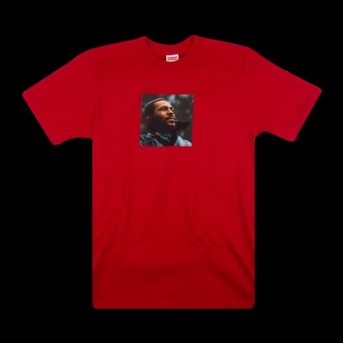 Supreme Marvin Gaye Tee 'Red'
