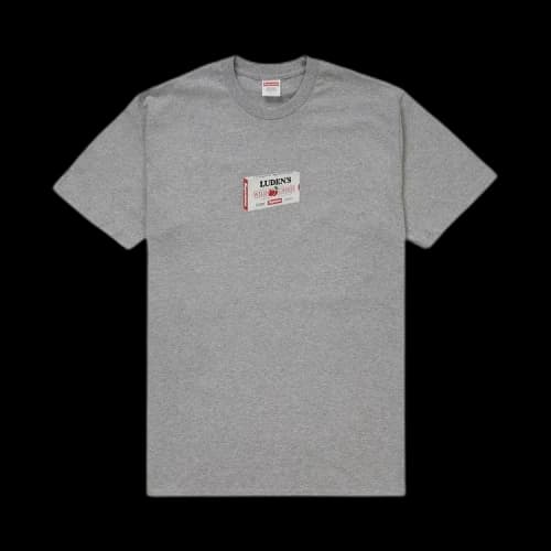 Supreme Luden's Tee 'Heather Grey'