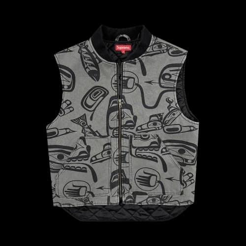 Supreme Haida Work Vest 'Grey'