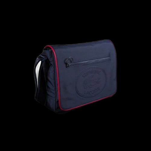 Supreme x Lacoste Small Messenger Bag 'Navy'