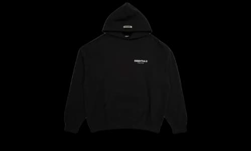 Fear of God Essentials Photo Pullover Hoodie (FW19) Black