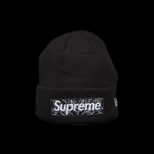 Supreme x New Era Box Logo Beanie 'Black'