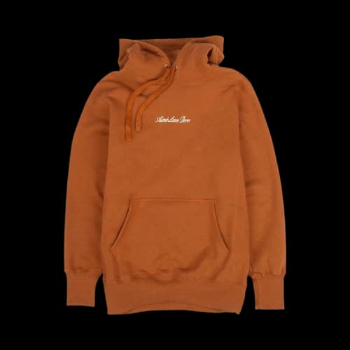 Aimé Leon Dore Terry Logo Hoodie 'Almond'