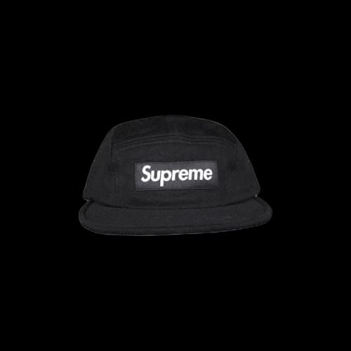 Supreme Wool Camp Cap 'Black'