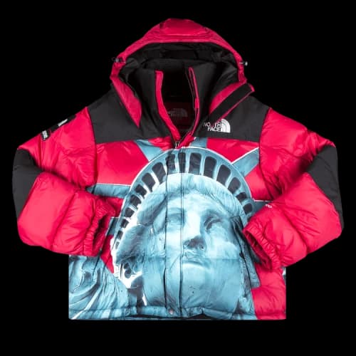 Supreme x The North Face Statue Of Liberty Baltoro Jacket 'Red'