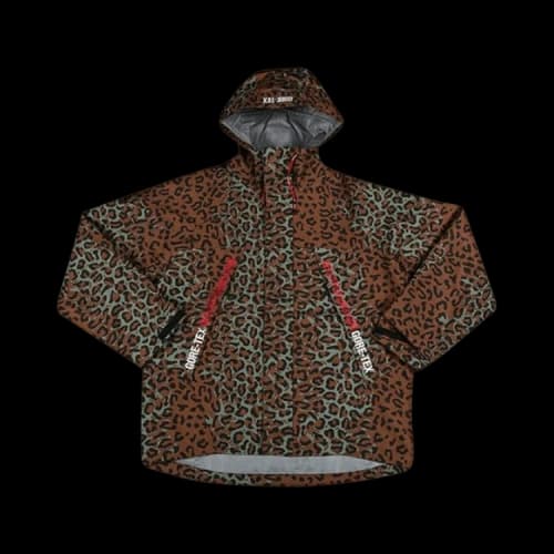 Supreme Goretex Taped Seam Jacket 'Leopard'