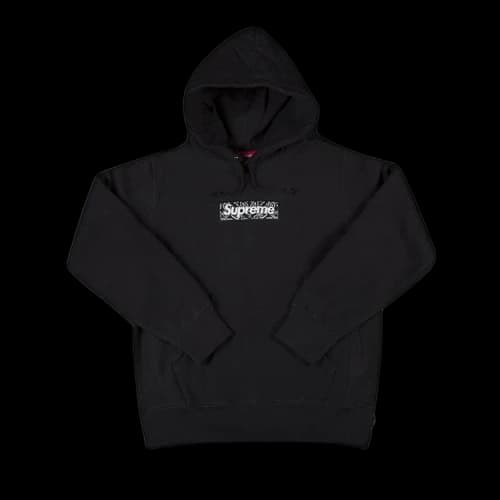 Supreme Bandana Box Logo Hooded Sweatshirt 'Black'