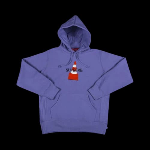 Supreme Cone Hooded Sweatshirt 'Violet'