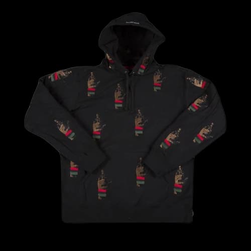 Supreme Dead Prez RBG Embroidered Hooded Sweatshirt 'Black'