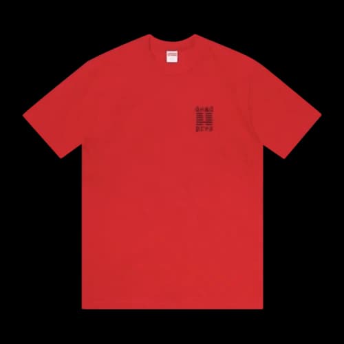 Supreme x Dead Prez Tee 'Red'