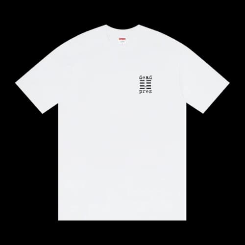 Supreme x Dead Prez Tee 'White'