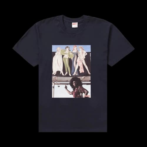 Supreme American Picture Tee 'Navy'