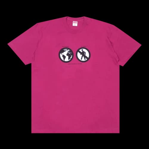 Supreme Save The Planet Tee 'Magenta'
