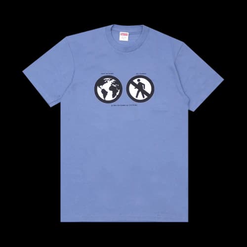 Supreme Save The Planet Tee 'Slate'