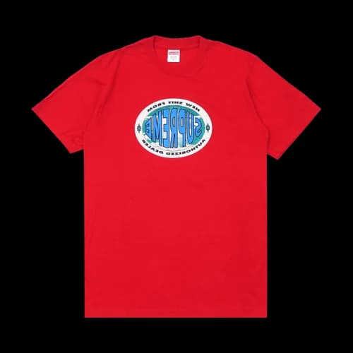 Supreme New Shit Tee 'Red'