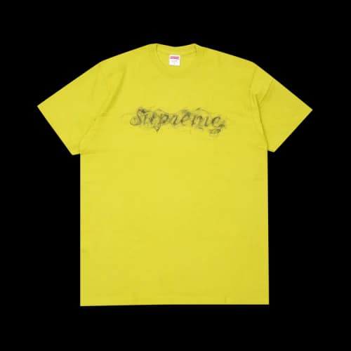 Supreme Smoke Tee 'Sulfur'