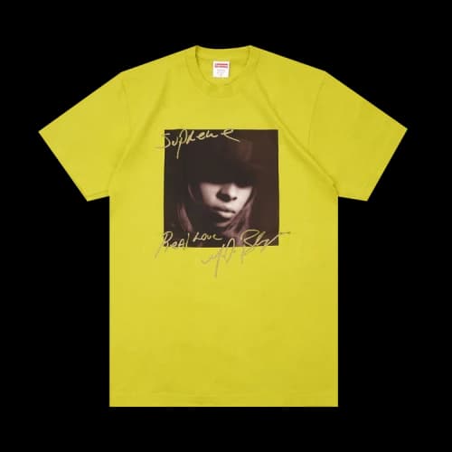 Supreme Mary J. Blige Tee 'Sulfur'