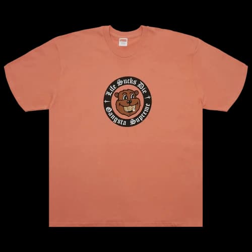 Supreme Life Sucks Die Tee 'Terracott'