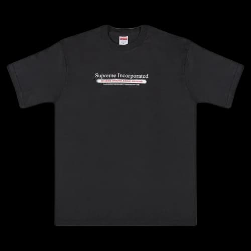 Supreme Inc. T-Shirt 'Black'