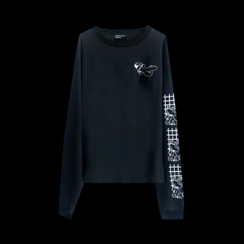 Enfants Riches Déprimés Wipers Long-Sleeve T-Shirt 'Black'