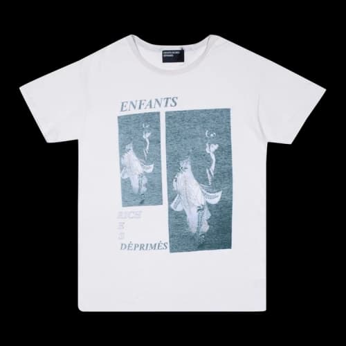 Enfants Riches Déprimés Inverted Geisha T-Shirt 'Cream'