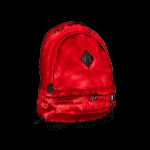 Supreme x The North Face Faux Fur Backpack 'Red'