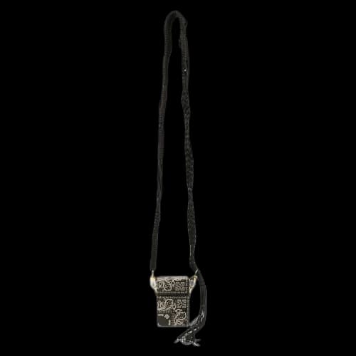Rhude Small Cig Bag 'Black/White'
