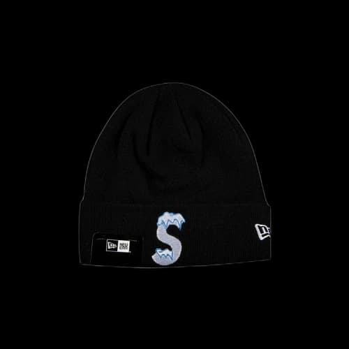 Supreme x New Era S Logo Beanie 'Black'