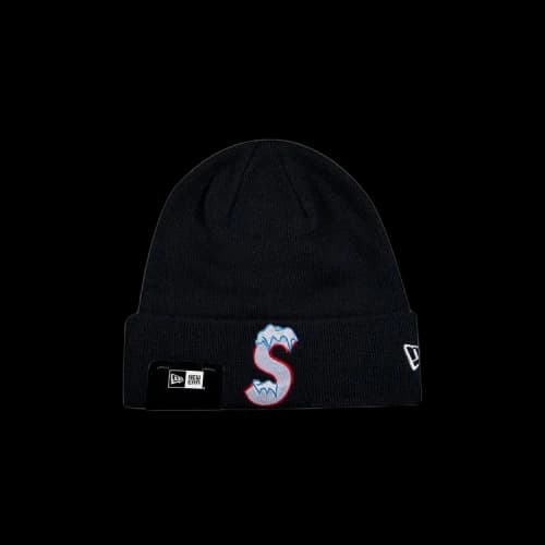 Supreme x New Era S Logo Beanie 'Navy'