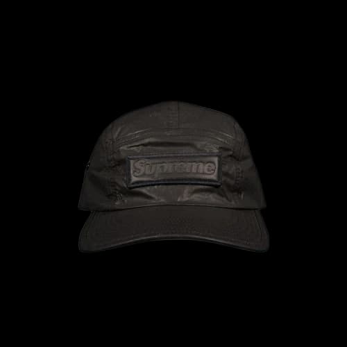 Supreme Reflective Speckled Camp Cap 'Black'