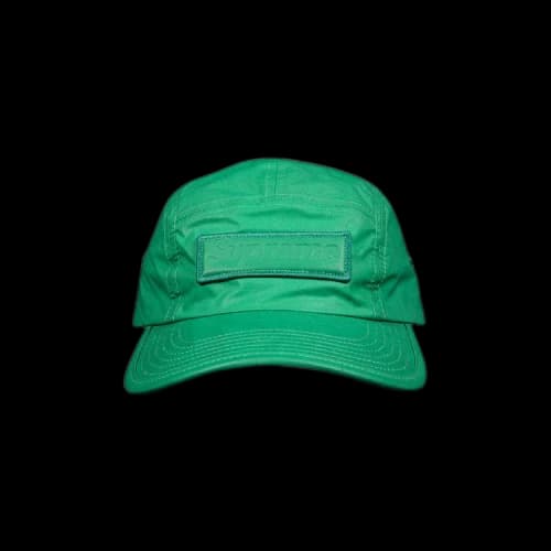 Supreme Reflective Speckled Camp Cap 'Green'