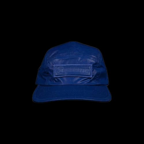Supreme Reflective Speckled Camp Cap 'Royal'
