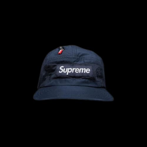 Supreme Zip Mesh Camp Cap 'Navy'