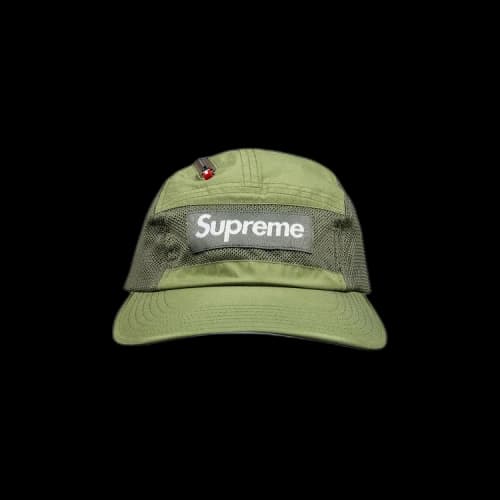Supreme Zip Mesh Camp Cap 'Olive'