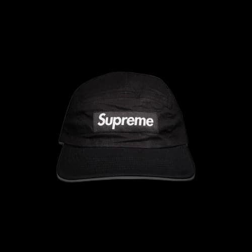Supreme Dry Wax Cotton Camp Cap 'Black'
