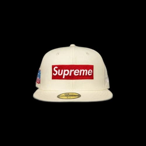 Supreme World Famous Box Logo New Era 'White'