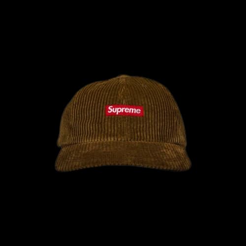 Supreme Ripple Corduroy Small Box 6-Panel 'Brown'