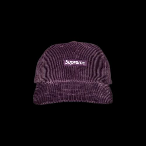 Supreme Ripple Corduroy Small Box 6-Panel 'Purple'