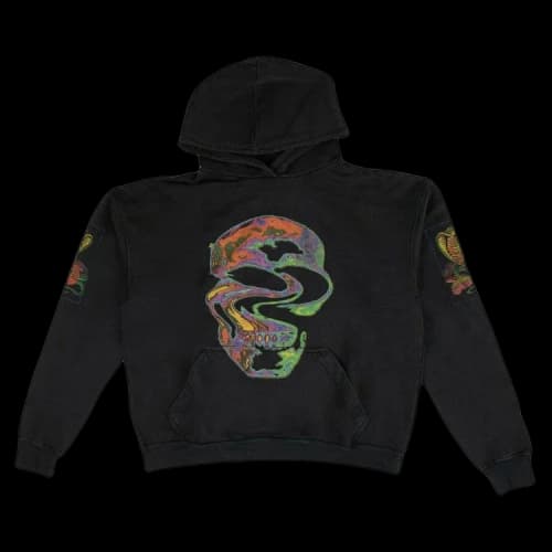 Rhude Graphic Print Hoodie 'Black'