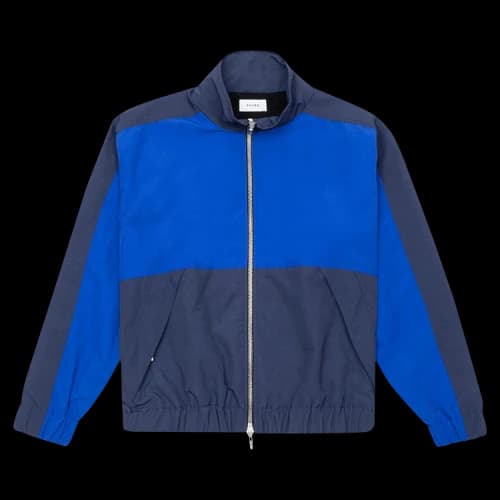 Rhude Vintage Logo Windbreaker 'Beige/Black'