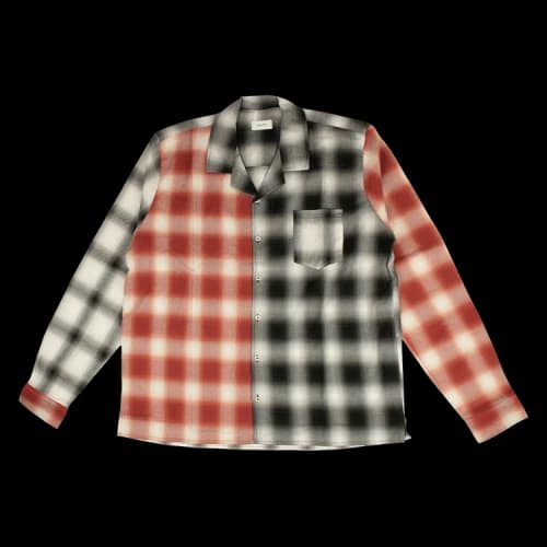 Rhude Plaid Shirt 'Red/Black'