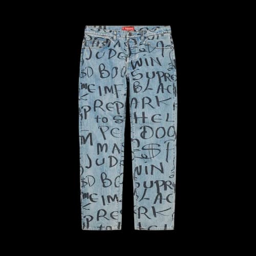 Supreme Black Ark Regular Jean 'Blue'