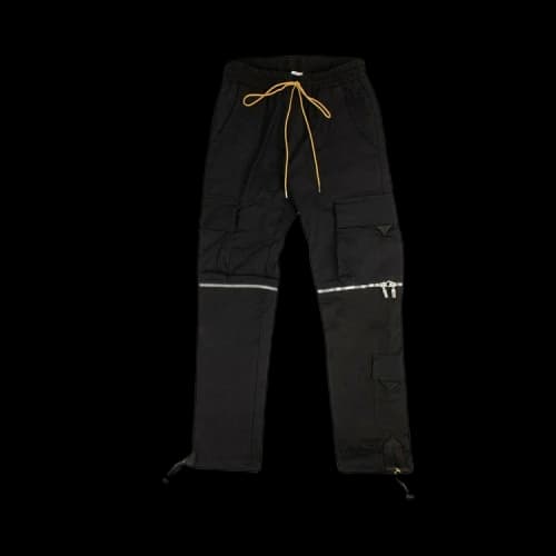 Rhude Zip Cargo Pants 'Black'