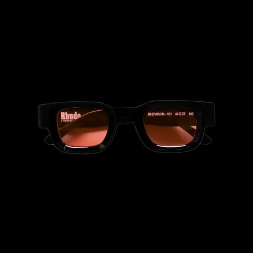 Rhude x Thierry Lasry Rhevision Sunglasses 'Black/Red'