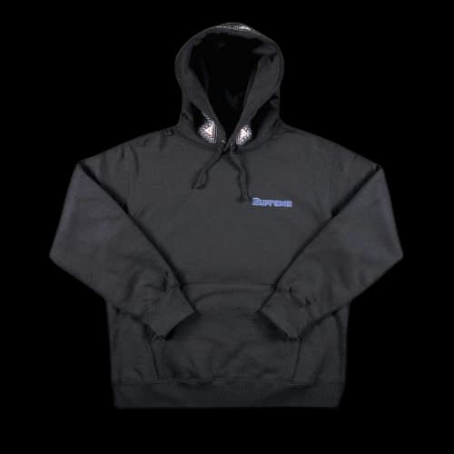 Supreme Pharaoh Studded Hooded Sweatshirt 'Black'