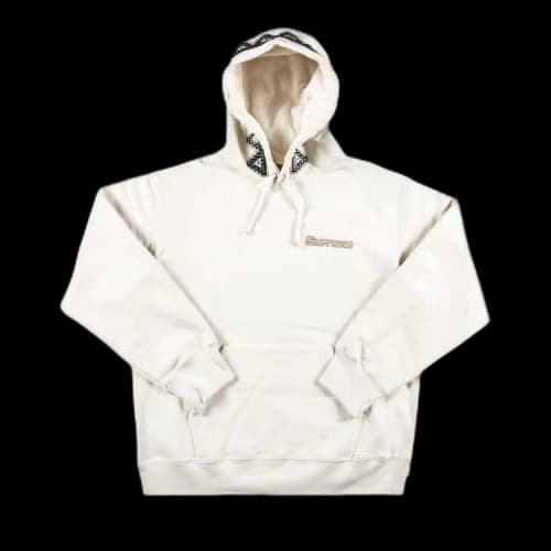 Supreme Pharaoh Studded Hooded Sweatshirt 'Natural'
