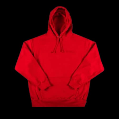 Supreme x Smurfs Hooded Sweatshirt 'Red'
