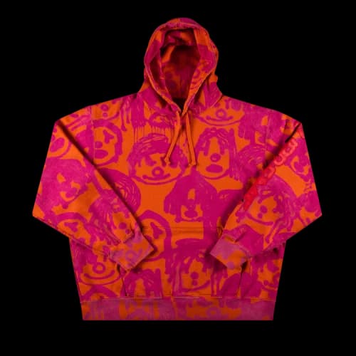 Supreme x Yohji Yamamoto Hooded Sweatshirt 'Orange'